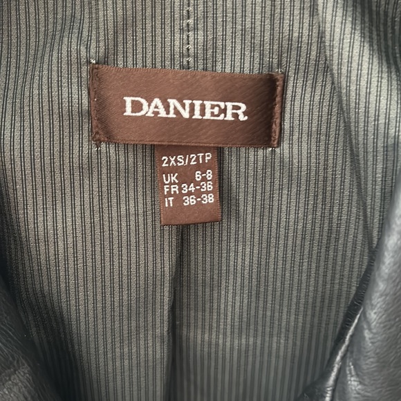 Daniel Leather Moto Jacket - Picture 3 of 10